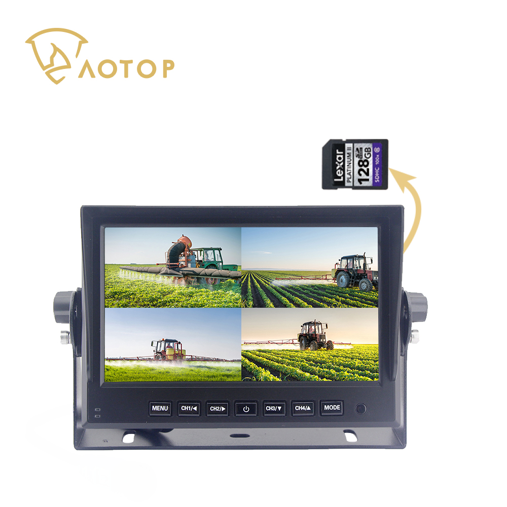 CM-715HQ-DVR  AHD Car Digital LCD Monitor with DVR Function