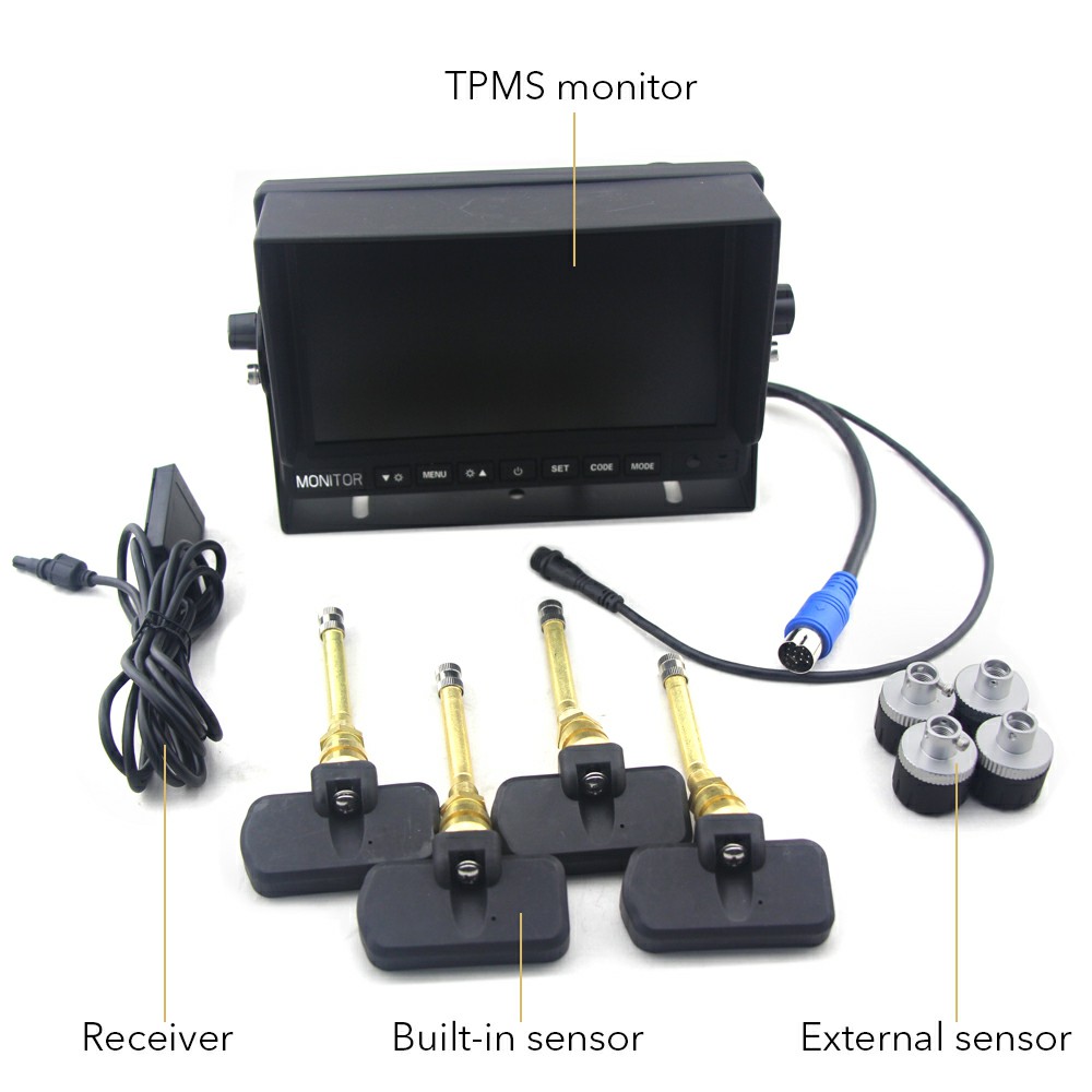 TPMS 7'' Rear View Monitor CM-709M-TPMS