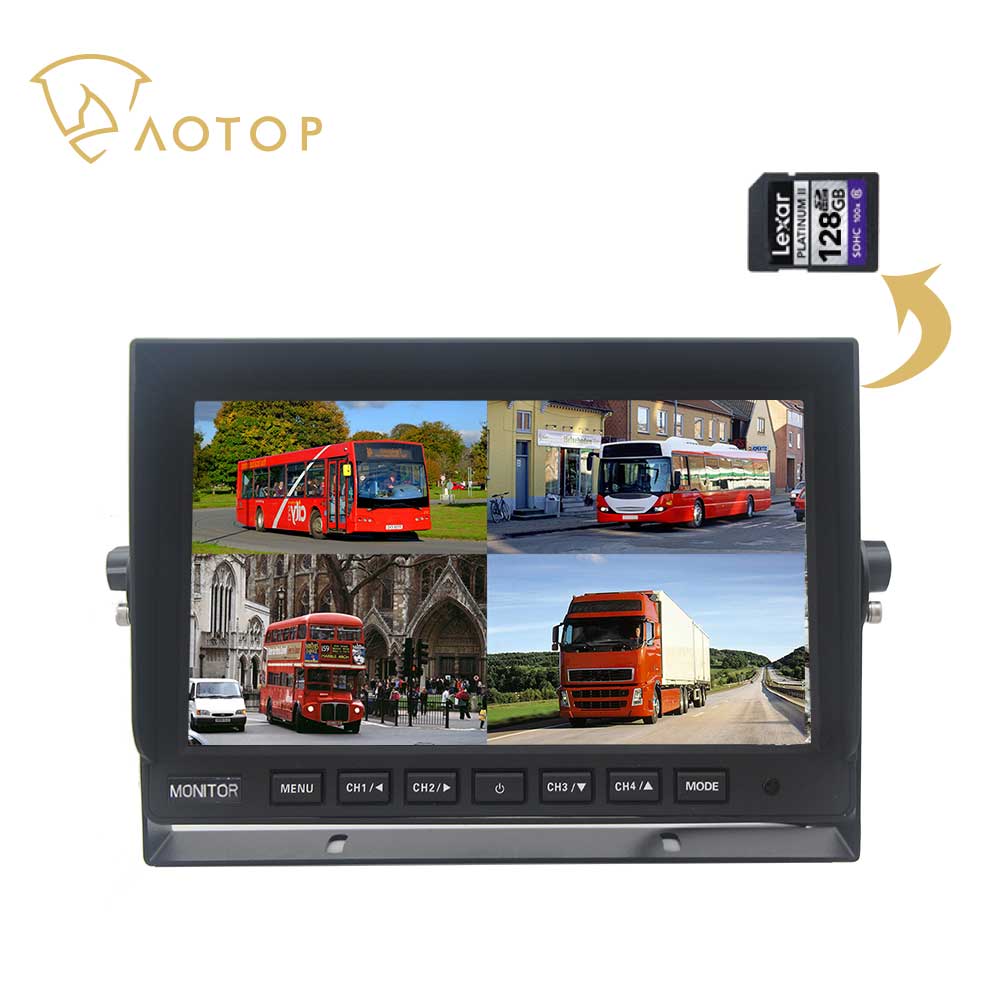 CM-1010HQ 10.1 inch QUAD AHD Rearview Monitor