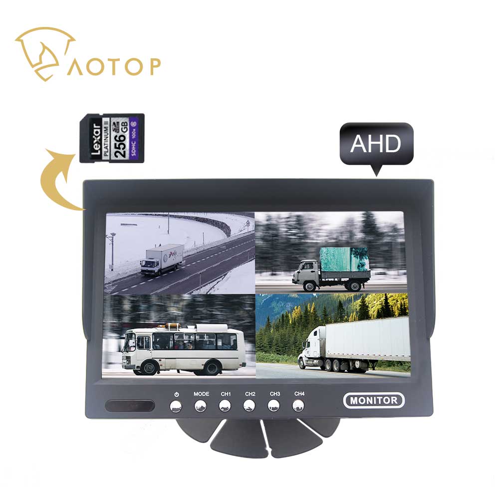 CM-700HQ 7 Inch AHD Quad DVR Monitor