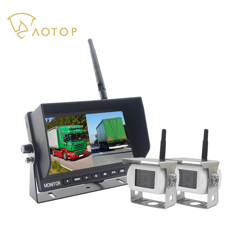 CM-709MDW 720P 2CH AHD Wireless Rear View System