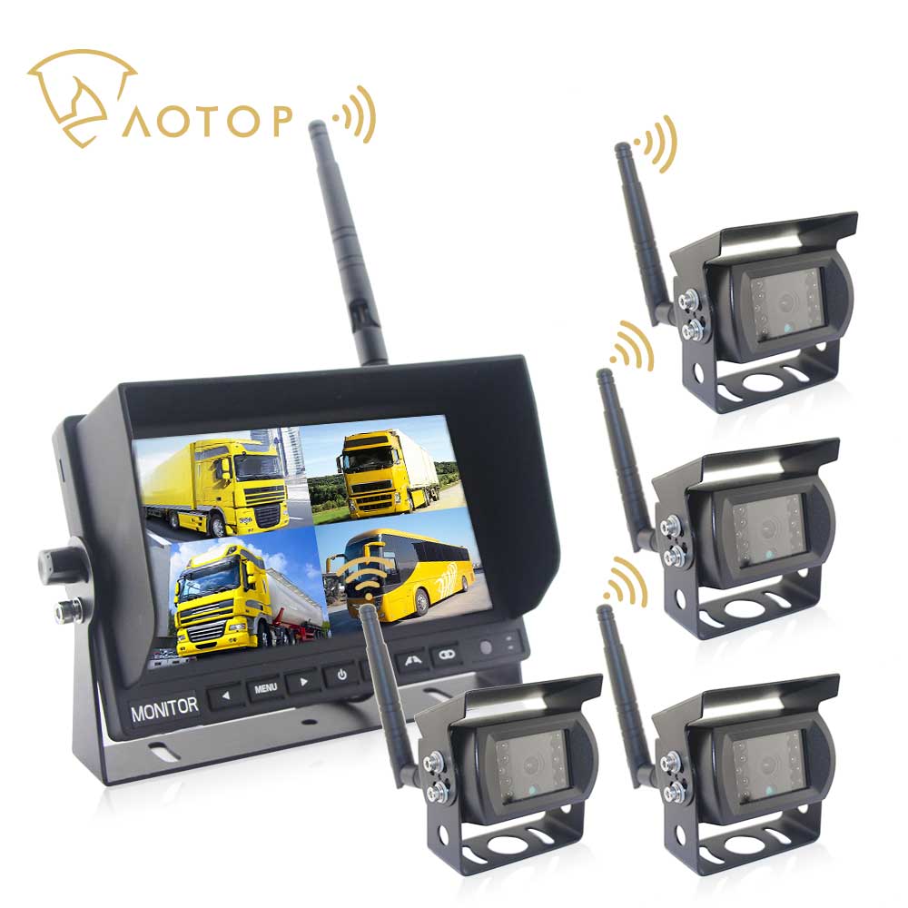 CM-709MDW 1080P AHD Wireless Rear View System